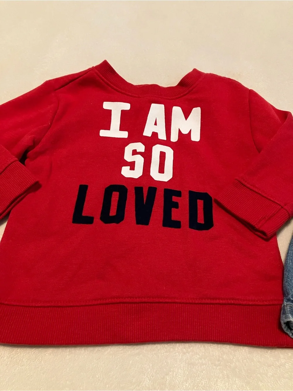 Red Kids Sweatshirt 